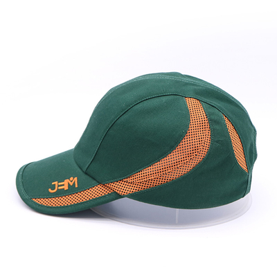 Logo personnalisé chapeau de sport en maille courir gorras de haute qualité bord incurvé chapeaux de sport respirants