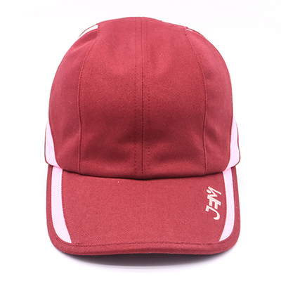 Logo personnalisé chapeau de sport en maille courir gorras de haute qualité bord incurvé chapeaux de sport respirants