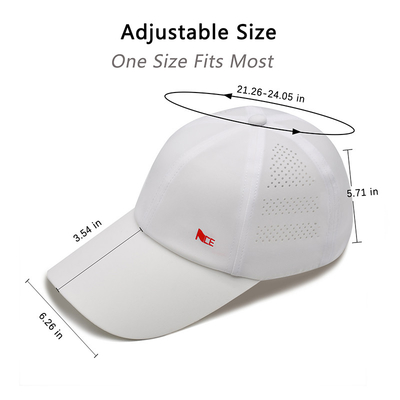Fabricant de chapeaux à l'axe Nouveauté de la technologie en bande sans couture Style de baseball blanc Sport Chapeaux de baseball