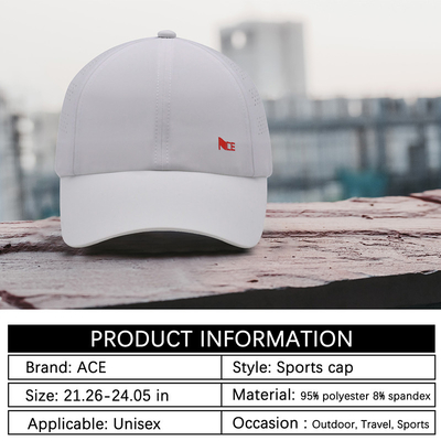 Fabricant de chapeaux à l'axe Nouveauté de la technologie en bande sans couture Style de baseball blanc Sport Chapeaux de baseball