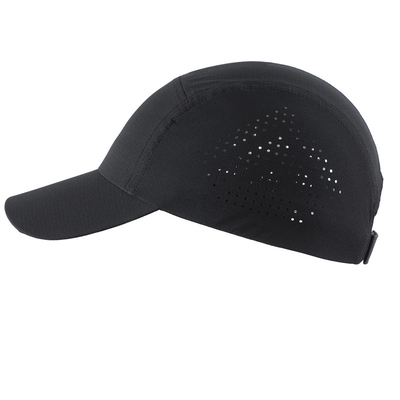 Chapeau de sport perforé coupe laser imperméable à l'eau de haute qualité chapeau de baseball de sport sec rapide