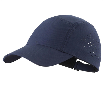 Chapeau de sport perforé coupe laser imperméable à l'eau de haute qualité chapeau de baseball de sport sec rapide