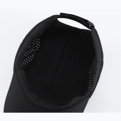 Chapeau de sport perforé coupe laser imperméable à l'eau de haute qualité chapeau de baseball de sport sec rapide