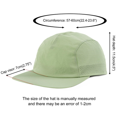 Chapeau de base-ball non structuré à bord plat, sec et rapide, chapeau de camping-car, chapeau de sport en plein air, pour hommes et femmes