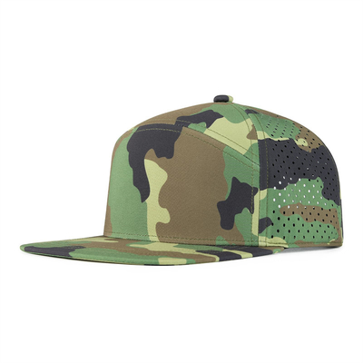 Chapeau Snapback personnalisé Performance réglable Hole de découpe laser Perforé Cap Snapback