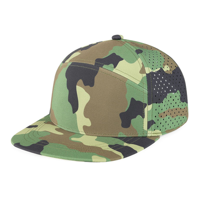 Chapeau Snapback personnalisé Performance réglable Hole de découpe laser Perforé Cap Snapback