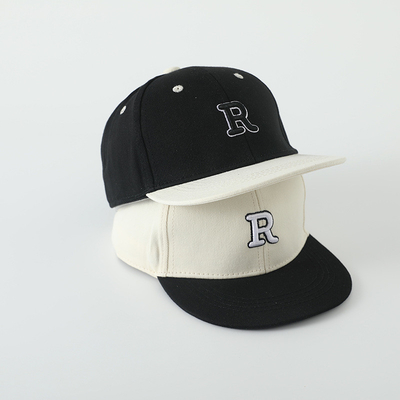 Enfants de haute qualité en coton à bord plat chapeau de sport broderie lettre enfant en extérieur casquette snapback