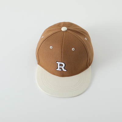 Enfants de haute qualité en coton à bord plat chapeau de sport broderie lettre enfant en extérieur casquette snapback