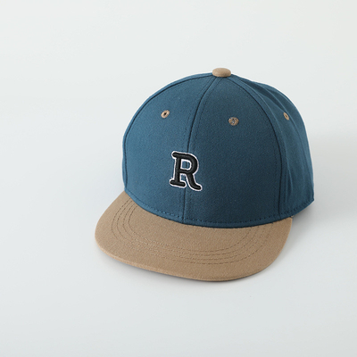 Enfants de haute qualité en coton à bord plat chapeau de sport broderie lettre enfant en extérieur casquette snapback