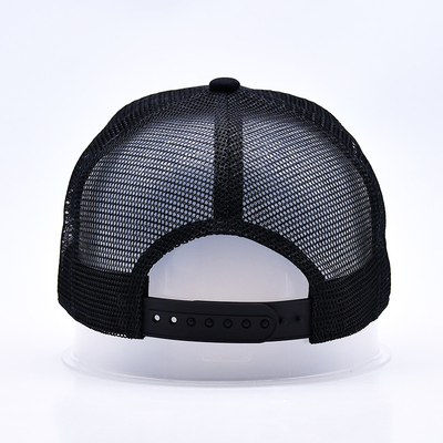 Logo personnalisé 5 Panneau Trucker Cap en gros réglable Snapback Trucker Hat fournisseur