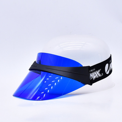Caps de visée en plastique en PVC de haute qualité Caps de visée transparents sur mesure Fabricants de casquettes de baseball