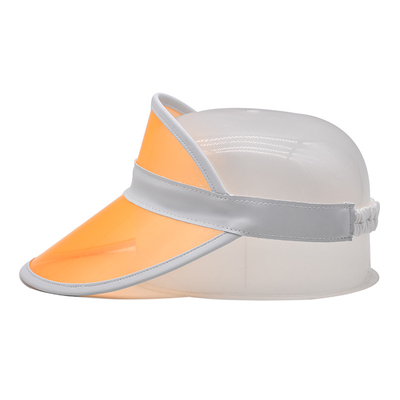 PVC Top vide Femmes Hommes Accessoires de sport Anti-UV Chapeau pare-soleil Été Vélo Visor solaire Casquettes