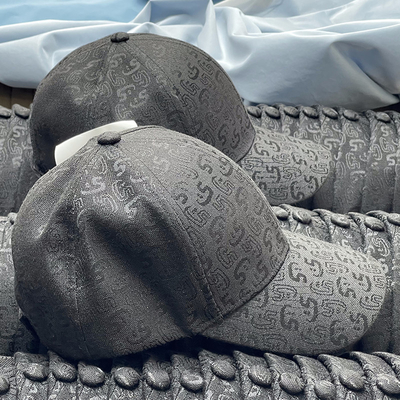 Casquette de baseball design de haute qualité 2025, motif jacquard, coton brodé, chapeau de baseball, vente en gros, casquettes de luxe