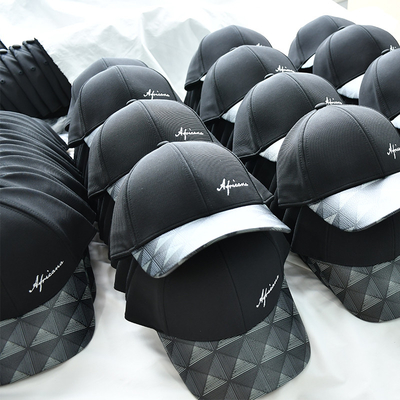 Casquette de baseball personnalisable à 6 panneaux avec sangle réglable et visière incurvée