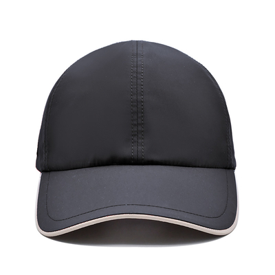 Unisexe Gorras imperméables à l' eau Bonnet de baseball en nylon Bonnet de baseball personnalisé avec logo brodé
