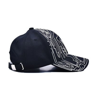 Casquettes de baseball classiques avec logo brodé en gros, chapeaux de baseball de sport personnalisés et réglables avec fermeture arrière en plastique