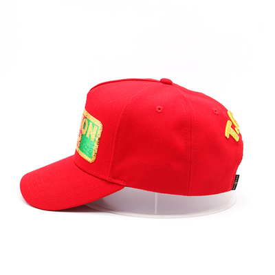 Top qualité femmes d'été 100% coton 6 panneaux chapeaux de base-ball personnalisé bonnet de base-ball
