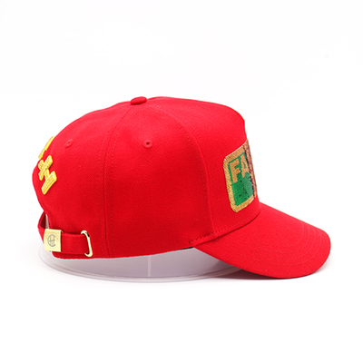 Top qualité femmes d'été 100% coton 6 panneaux chapeaux de base-ball personnalisé bonnet de base-ball