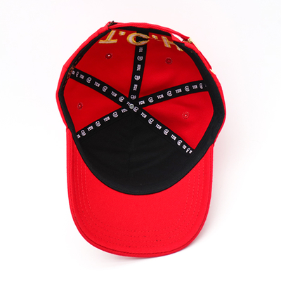 Top qualité femmes d'été 100% coton 6 panneaux chapeaux de base-ball personnalisé bonnet de base-ball