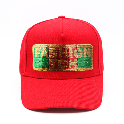 Top qualité femmes d'été 100% coton 6 panneaux chapeaux de base-ball personnalisé bonnet de base-ball