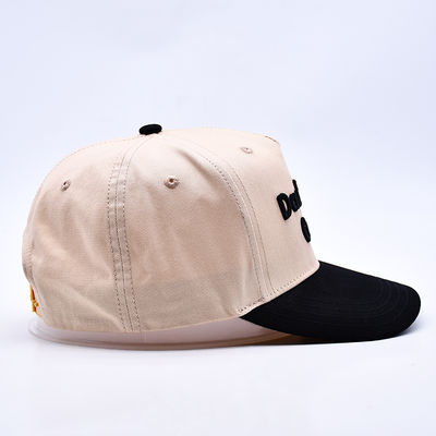 Casquettes de baseball originales sport 5 panneaux avec logo sportif brodé en 3D de haute qualité et personnalisable