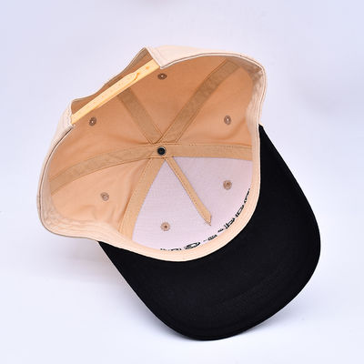 Casquettes de baseball originales sport 5 panneaux avec logo sportif brodé en 3D de haute qualité et personnalisable