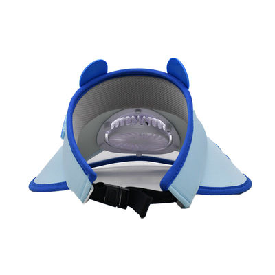 Gros de Corée mignon Petit ours Chapeau de ventilateur solaire pour enfants sur mesure pour enfants en plein air Garçons filles Ombrelle de soleil Cartoon Large bord de soleil Visor Chapeau