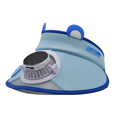 Gros de Corée mignon Petit ours Chapeau de ventilateur solaire pour enfants sur mesure pour enfants en plein air Garçons filles Ombrelle de soleil Cartoon Large bord de soleil Visor Chapeau