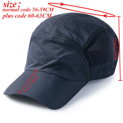 Casquette de sport ajustable non structurée personnalisée, casquette de course légère pour hommes et femmes
