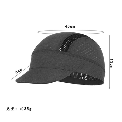 Casquette de cyclisme personnalisée Séchage rapide Respirant Anti-transpiration Casquette de sport Absorbant Respirant Sous casques Fine