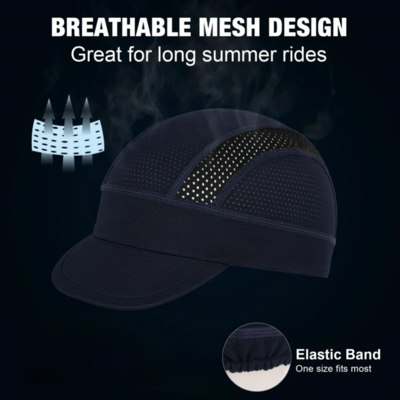 Casquette de cyclisme personnalisée Séchage rapide Respirant Anti-transpiration Casquette de sport Absorbant Respirant Sous casques Fine