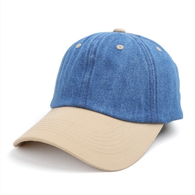 Casquette de baseball noire délavée pour homme, personnalisée avec logo, en coton délavé à l'acide, style vintage, réglable, en jean, pour le sport