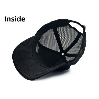 Casquette de baseball unie surdimensionnée pour hommes et femmes, chapeau de camionneur en maille design personnalisé, pour grosse tête, tendance pour le sport et les loisirs