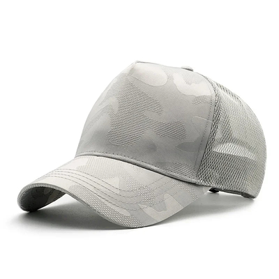 Casquette de baseball unie surdimensionnée pour hommes et femmes, chapeau de camionneur en maille design personnalisé, pour grosse tête, tendance pour le sport et les loisirs
