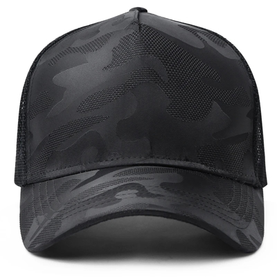 Casquette de baseball unie surdimensionnée pour hommes et femmes, chapeau de camionneur en maille design personnalisé, pour grosse tête, tendance pour le sport et les loisirs