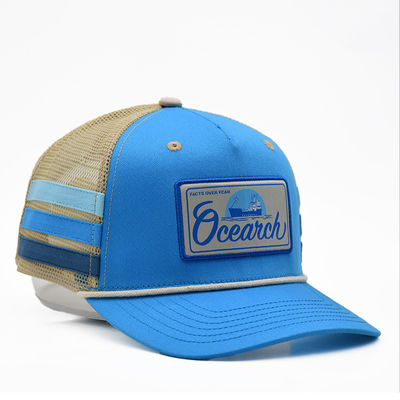 Casquette de camionneur australienne personnalisée de haute qualité 100% coton avec bande latérale et logo brodé. Créez votre propre style unique de chapeau de camionneur.