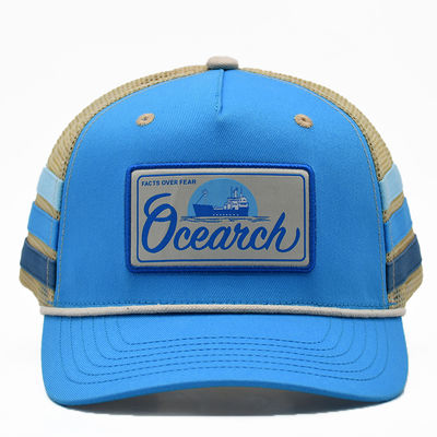 Casquette de camionneur australienne personnalisée de haute qualité 100% coton avec bande latérale et logo brodé. Créez votre propre style unique de chapeau de camionneur.