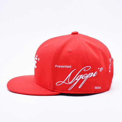 Casquette de sport Snapback de baseball Gorra broderie 3D personnalisée en gros, casquettes Snapback à 6 panneaux à bord plat pour l'extérieur