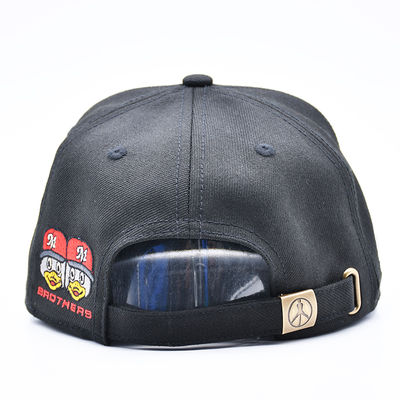 Logo de broderie personnalisé à bord plat Sports Hip Hop Snapback Chapeau de base-ball pour hommes