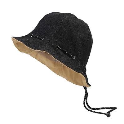 Vente chaude Chapeau de pêcheur en gros Printemps et été Se transformer en sac Coton Adulte Unisexe Uni Réversible Bob