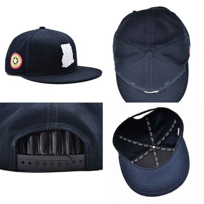 Chapeau 100% coréen plat de Hip Hop de chapeau de base-ball de bord de Fashional de coton d'ODM