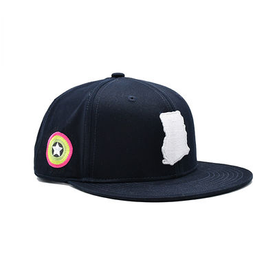 Chapeau 100% coréen plat de Hip Hop de chapeau de base-ball de bord de Fashional de coton d'ODM