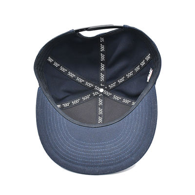 Chapeau 100% coréen plat de Hip Hop de chapeau de base-ball de bord de Fashional de coton d'ODM