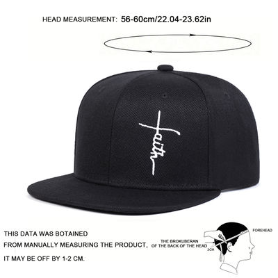 Chapeau de loisirs de grande taille Chapeau de loisirs à 6 panneaux à bord plat