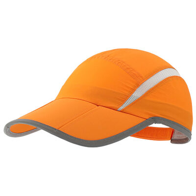 Summer Quick Dry Foldable Running Hat Custom Logo 5 Panel Plain Baseball Cap Women Men Portable UPF50+ 5 Panel Sun Hat