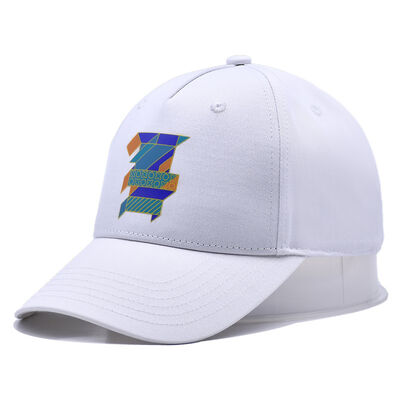 Oem Custom Logo White Baseball Caps Wholesale Adjustable Embroidery Curved Fitted Unisex Sports Cap Hats