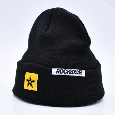 Designer Streetwear Logo personnalisé Pêcheur d'hiver Gorras Black Beanies Chapeaux avec logo personnalisé Broderie