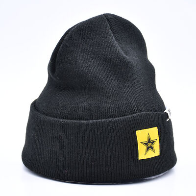 Designer Streetwear Logo personnalisé Pêcheur d'hiver Gorras Black Beanies Chapeaux avec logo personnalisé Broderie