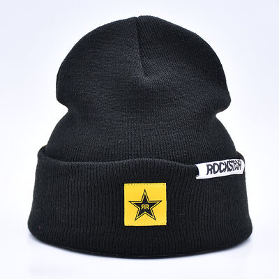 Designer Streetwear Logo personnalisé Pêcheur d'hiver Gorras Black Beanies Chapeaux avec logo personnalisé Broderie