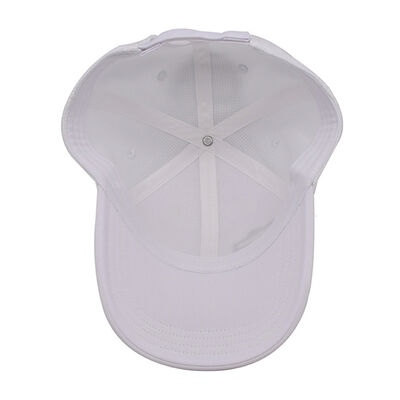 Casquette de baseball six panneaux de haute qualité, avec bandeau anti-transpiration en coton, taille ajustable, adaptée aux équipes sportives et aux événements marketing